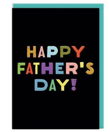 Happy Father’s Day greeting card  