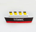 “Mini Titanic model – handmade miniature wooden Belfast souvenir gift”