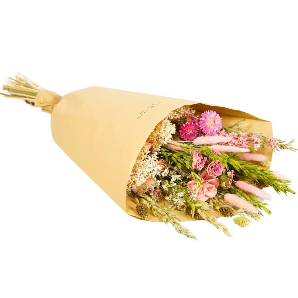 Dried Flowers - Field bouquet - Pink Elegance - Mother’s Day Favourite - Small Or Medium Bouquets