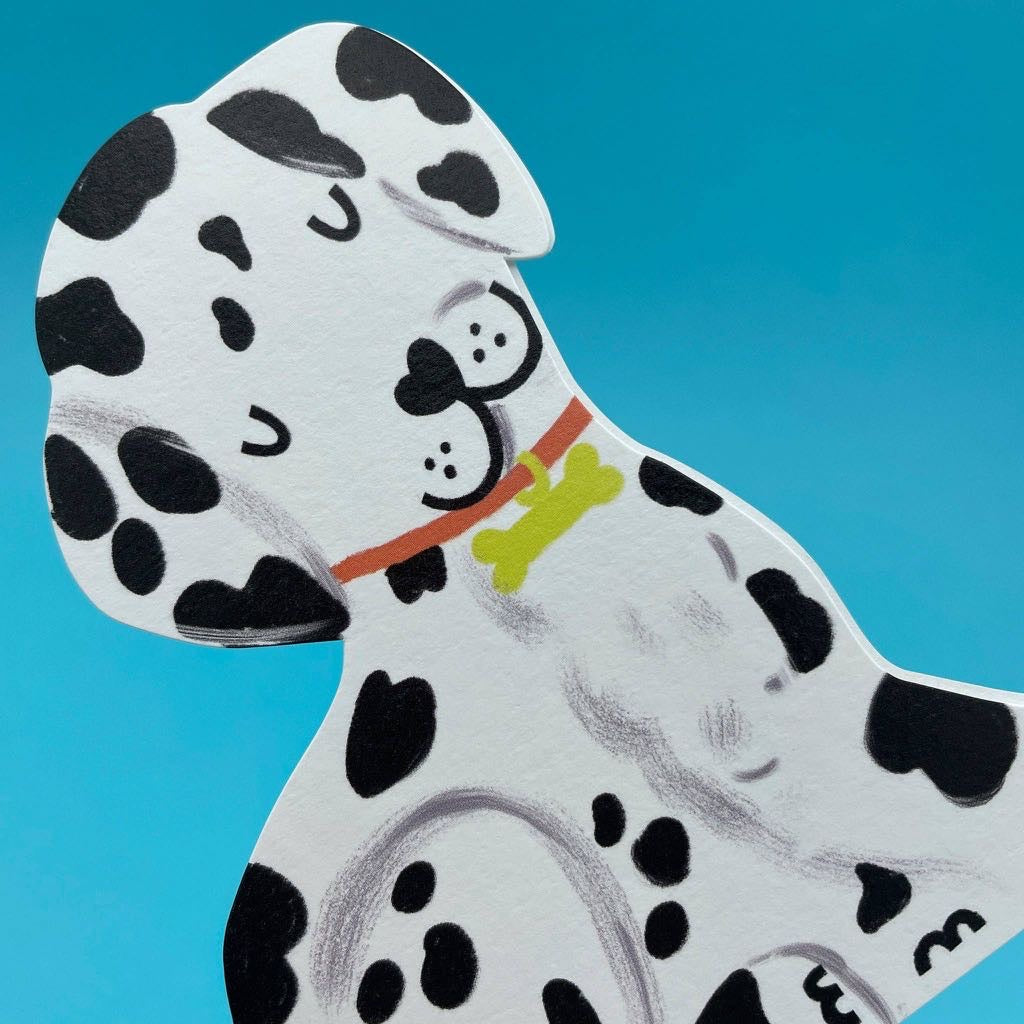 Dalmatian Puppy Greeting Card
