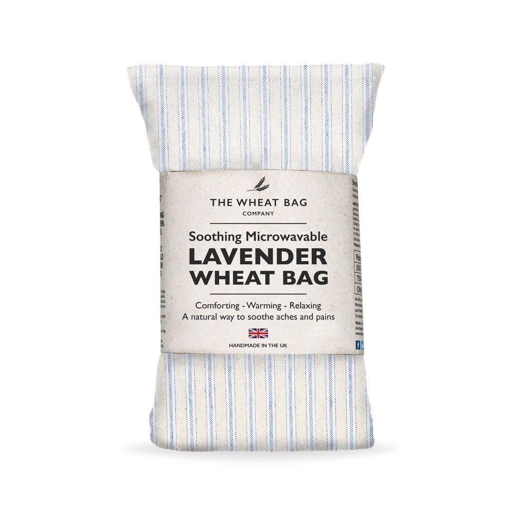 Ticking Navy Cotton Wheat Bag-The Wheat Bag Company