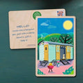 Shepherd's Hut Wooden Postcard - The Wooden Postcard Company
