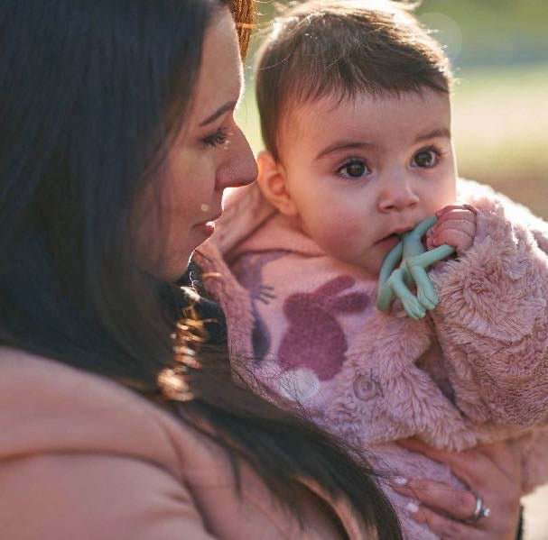 Mint Green Original Monkey Teether