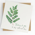 Thinking of you card, Fern