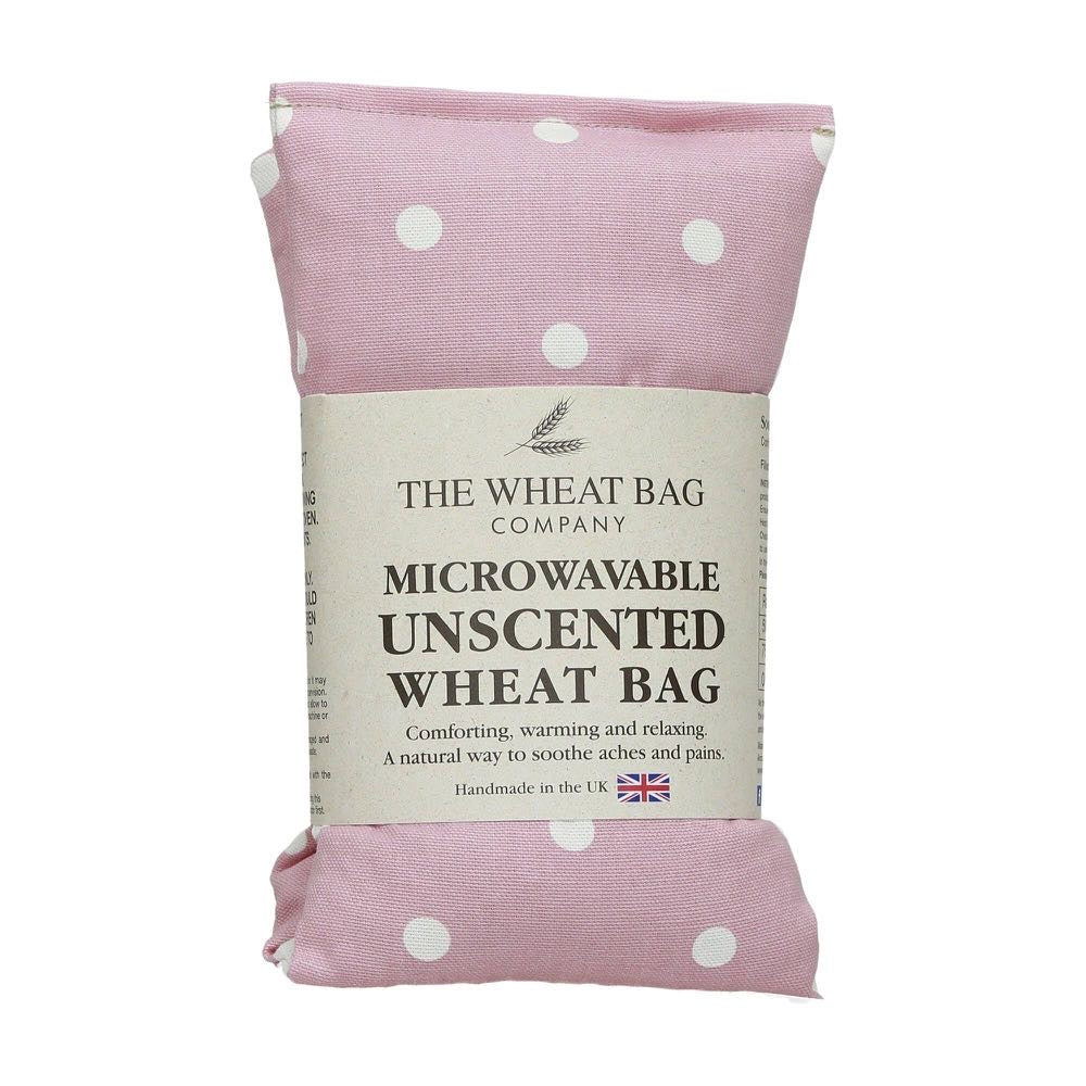 Dotty Pink Cotton Wheat Bag- The Wheat Bag Company
