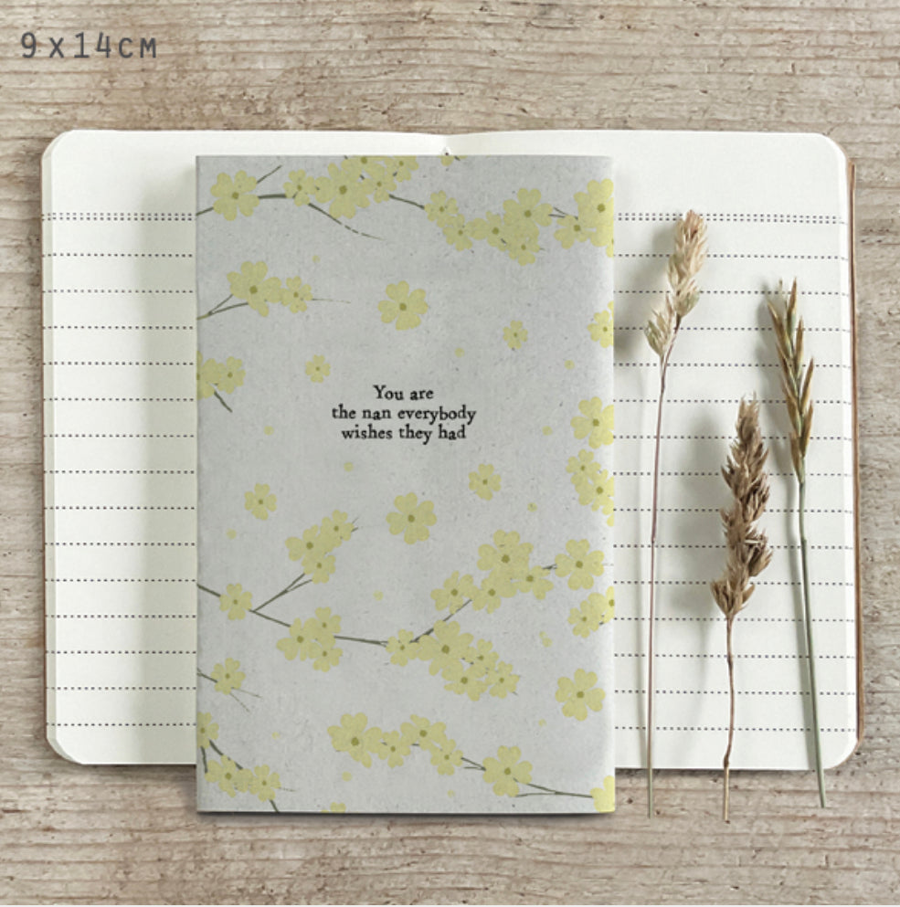 Small Blossom Notebook - East Of India