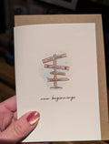 New Beginnings Greeting Card