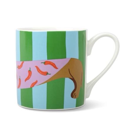 HiJiNX Coming in Hot Dachshund Mug | Funny Novelty Dog Gift
