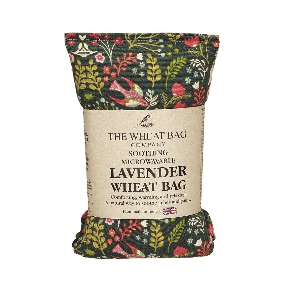 Garden Fern, Green Cotton Wheat Bag- The Wheat Bag Company
