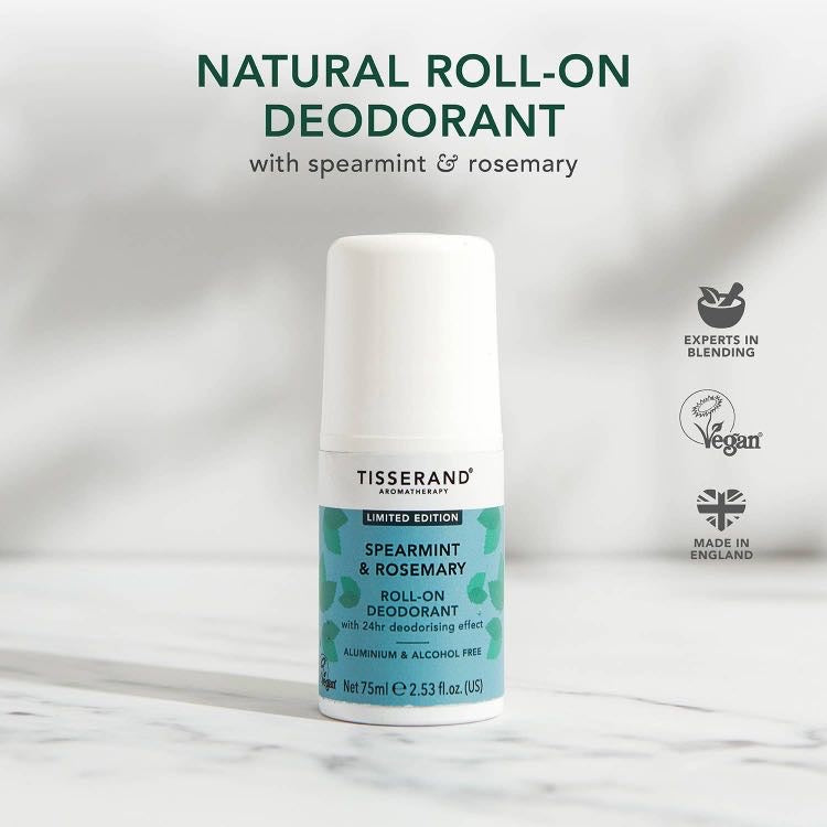 Limited Edition Spearmint & Rosemary Roll-On Deodorant