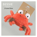 Bessie London crab plush keyring bag charm with big eyes (21cm x 12cm)