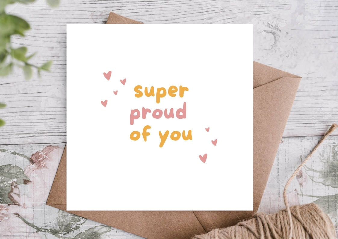 Super Proud Of You-Graduation Card-Highgrove Cards