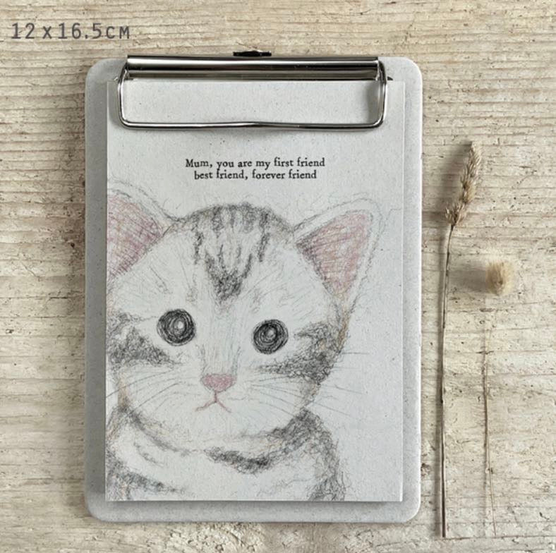 Mum, you are my first friend, best friend, forever friend clip pad east of india