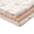 Bunnies muslin set of 3 gift box 