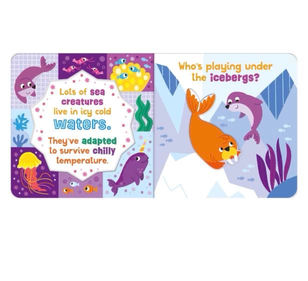 In the Ocean – My Cut-Out Baby & Toddler Board Book
