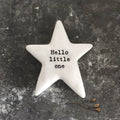 Hello Little One Star Porcelain Token - East of India