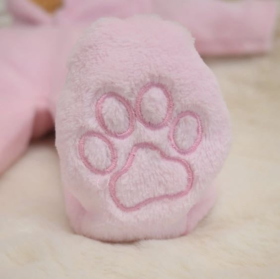 Pink Baby Girl Snuggle Sleepsuit