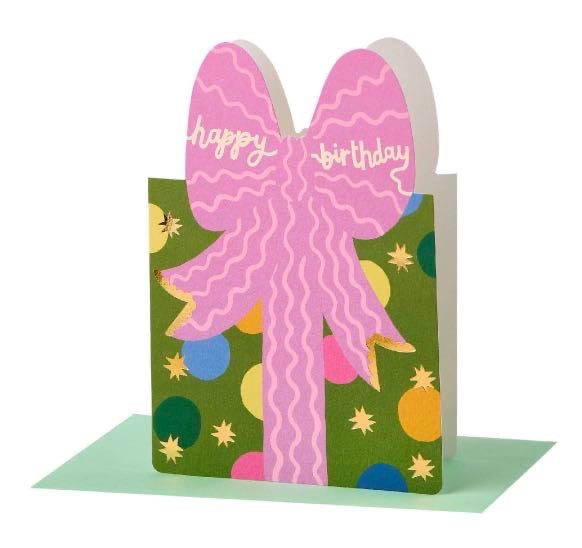 Happy Birthday Present Card
