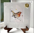 Peekaboo Robin Print - Kathryn Callaghan Mini Prints