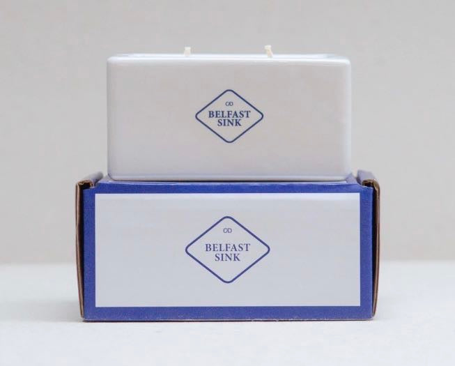 Mini Belfast Sink Candle (Refillable) | Cowfield Design Belfast Gift