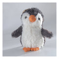 Bessie London penguin plush keyring bag charm with orange beak and feet (14cm x 12cm)