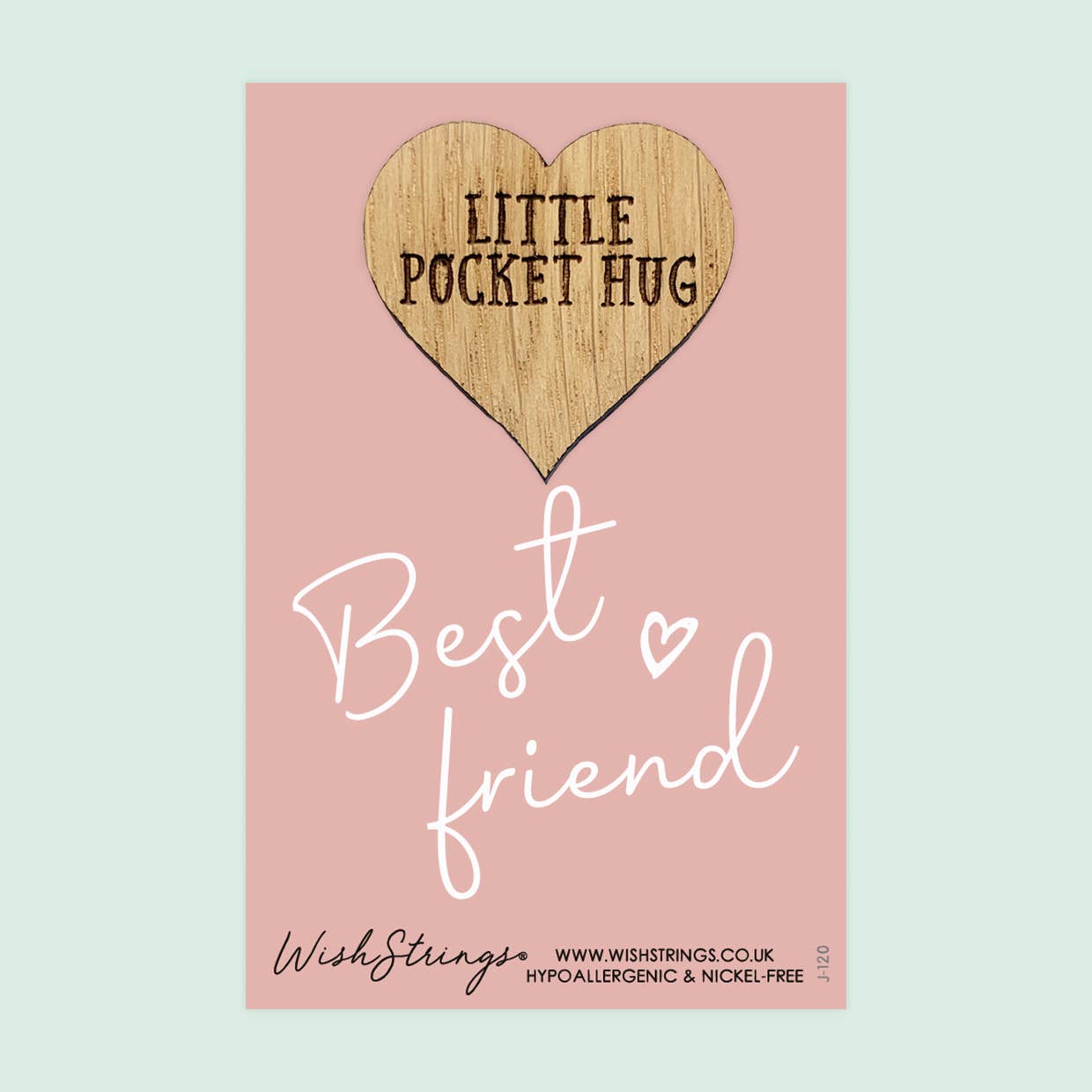 Best friend little pocket hug from wishstrings 