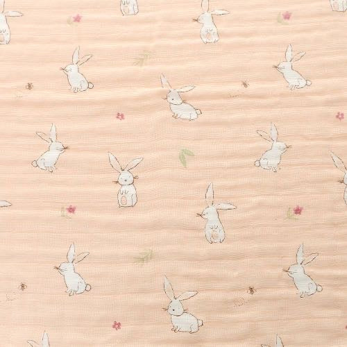 Bunnies Muslin Set Of 3 In Gift Box