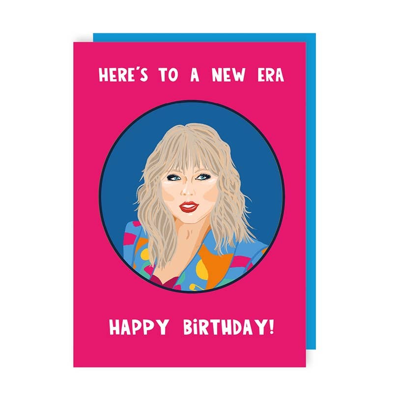 Celebrity Taylor Swift Birthday Card-Lucy Maggie Designs