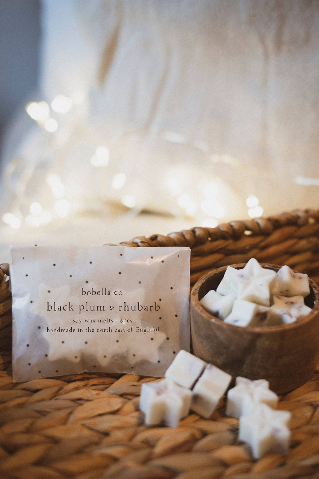 Black Plum & Rhubarb Soy Wax Melts - Bobella