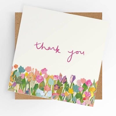 Thank you Flowers Card