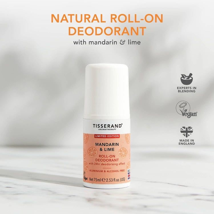 Limited Edition Mandarin & Lime Roll-On Deodorant