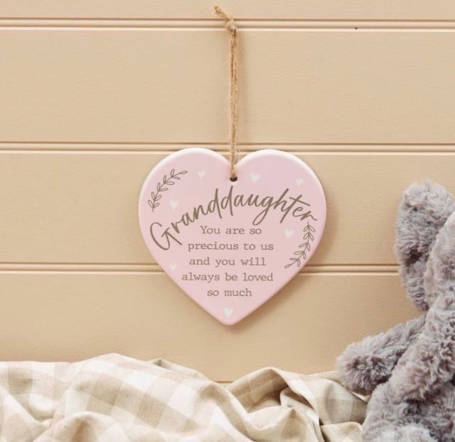 Ceramic Hearts With Wreaths 