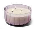 Paddywax Ripple Borosilicate Glass Candle 340g – Salted Iris