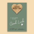 Good luck little pocket hug from wishstrings 