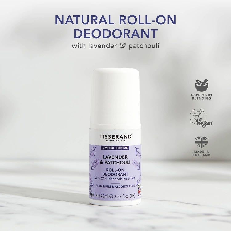 Limited Edition Lavender & Patchouli Roll-on Deodorant