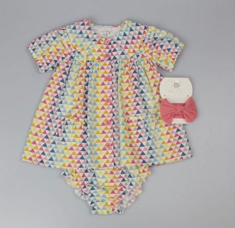 Baby Girls 3 Piece Summer Dress Set