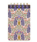 Peacock Twin Wire Notepad