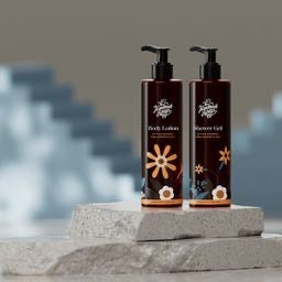Body Duo - Bitter Orange, Pink Pepper, & Hay | 250ml x 2 - The Handmade Soap Co