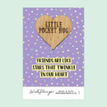 Friends are like stars that twinkle in our hearts little pocket hug from wishstrings 