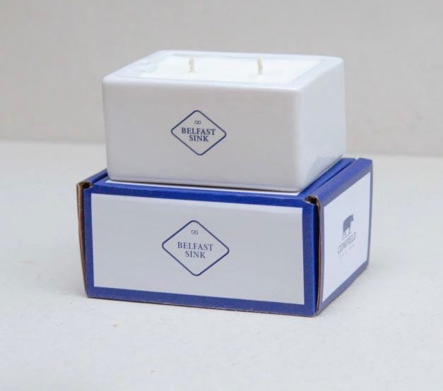 Mini Belfast Sink Candle (Refillable) | Cowfield Design Belfast Gift