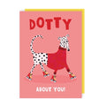 Dotty Valentine's/Anniversary Card- Lucy Maggie Designs