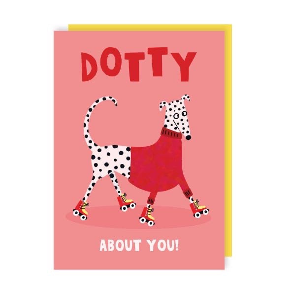 Dotty Valentine's/Anniversary Card- Lucy Maggie Designs