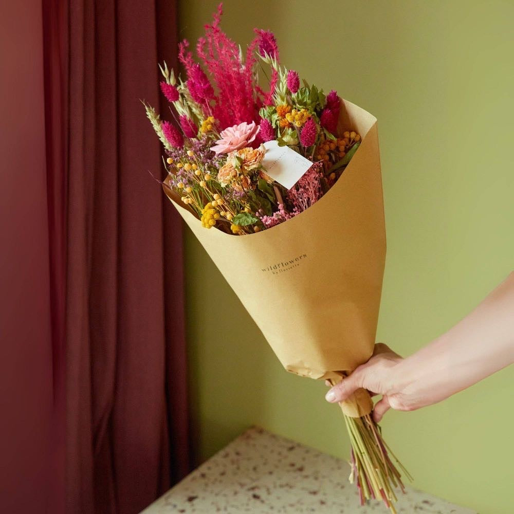 Dried Flowers Field Bouquet - Summer Crush - Summer Favourite