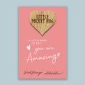 You Are Amazing little pocket hug from wishstrings 