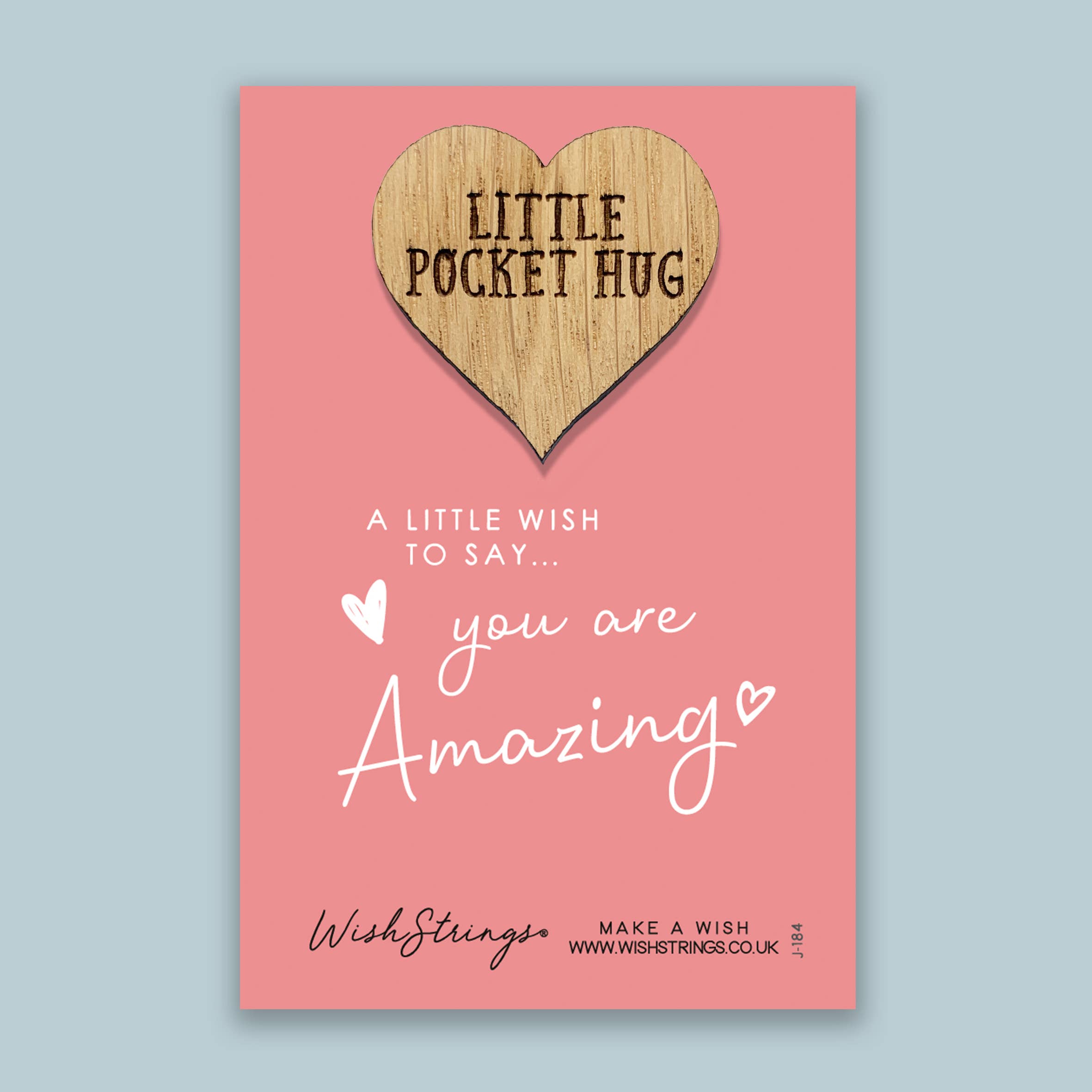 You Are Amazing little pocket hug from wishstrings 