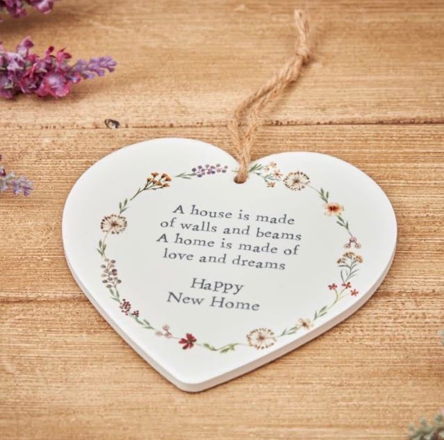 New Home Heart Hanger 