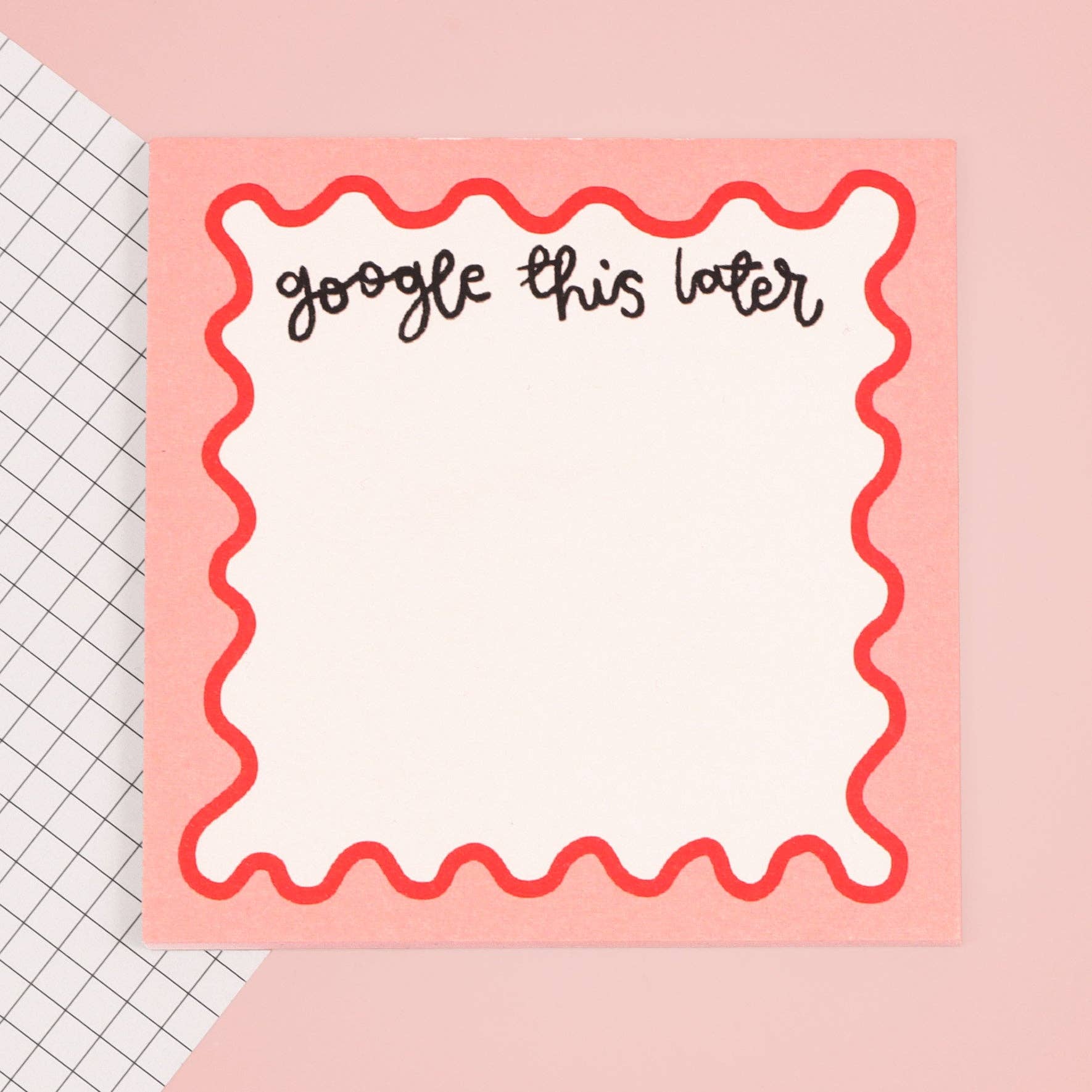 Google this later note pad by oh laura