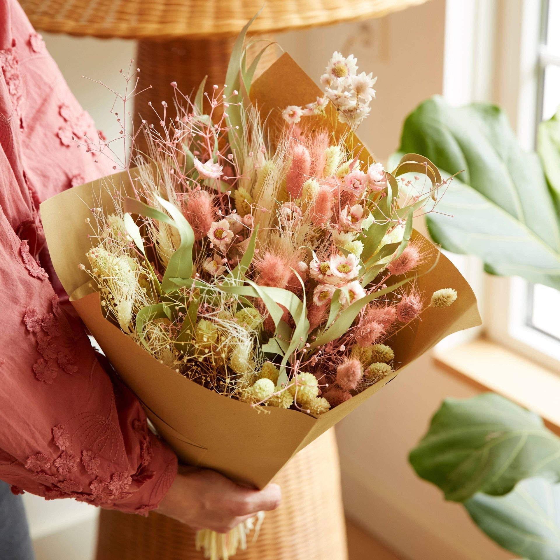 Dried Flowers - Classic Bouquet XL - Blush