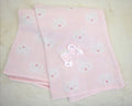 Pink honey bear shawl