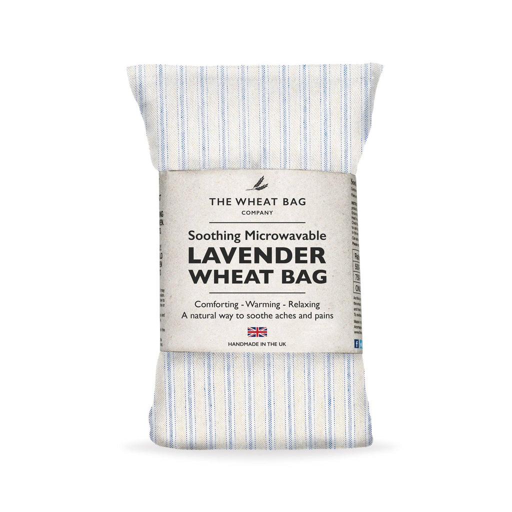 Ticking Navy Cotton Wheat Bag-The Wheat Bag Company